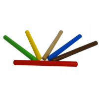 Палочки эстафетные Dinamika цветные, набор 6 шт, дерево ZSO-002325