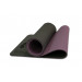 Коврик для йоги 10 мм двухслойный TPE черно-фиолетовый Original Fit.Tools FT-YGM10-TPE-BPP 75_75