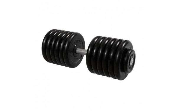 Гантель Профи с вращающейся ручкой, 63,5 кг MB Barbell MB-FdbM-B63,5 600_380