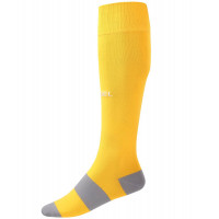 Гетры футбольные Jögel Camp Basic Socks, желтый\серый\белый