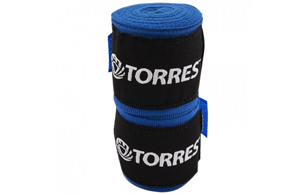 Бинт боксерский эластичный Torres PRL62018BU, длина 2,5 м, ширина 5 см, 1 пара, синий 600_380