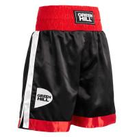 Боксерские шорты Green Hill Piper BSP-3775, черно-красные
