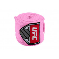 Бинт боксерский UFC l4,5 м розовый