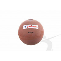 Мяч для тренировки метания резиновый, 800 г Polanik JRB-0,8