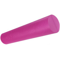 Ролик для йоги Sportex полумягкий Профи 60x15cm (розовый) (ЭВА) B33085-4