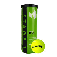 Мяч теннисный детский Diadem Stage 1 Green Bal BALL-CASE-GR зеленый