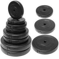 Диск пластиковый, цемент, d26 мм Sportex, 1,25 кг CPL-100 чёрный