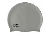 Шапочка для плавания силиконовая взрослая (серый) Sportex E41566