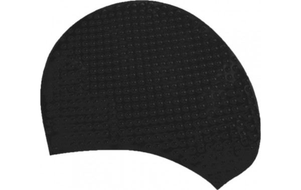 Шапочка для плавания Atemi силикон (бабл), черный, BS20 600_380