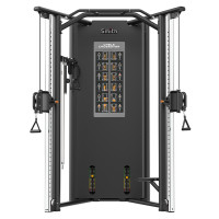 Двойная регулируемая тяга Smith Fitness RE8021 стеки 2х105кг