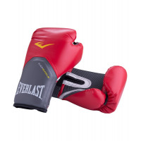 Перчатки боксерские Everlast Pro Style Elite 2110E, 10oz, к/з, красный