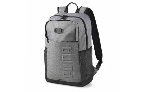 Рюкзак спортивный S Backpack, полиэстер Puma 07922202 серый 600_380