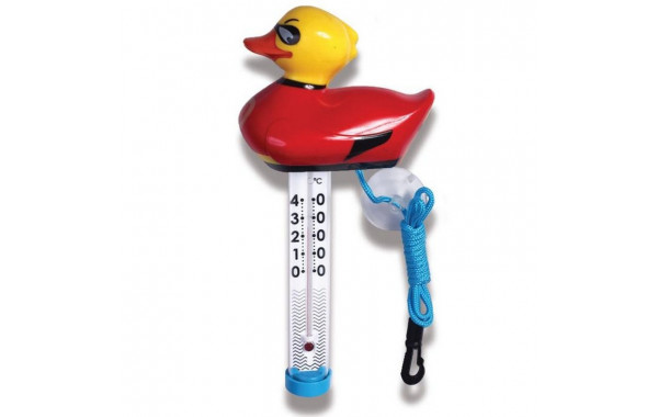 Термометр-игрушка Супер утка Kokido для измерения температуры воды в бассейне AQ22066 600_380