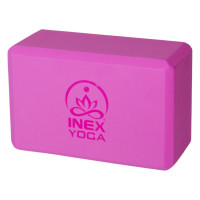 Блок для йоги Inex EVA Yoga Block YGBK-PK 10х15х23 см, розовый