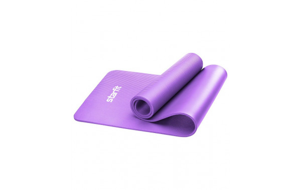Коврик для йоги и фитнеса 183x58x1,0 см Star Fit NBR FM-301 фиолетовый пастель 600_380