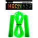 Скакалка Fortius Neon шнур 3 м в пакете (зеленая) 75_75