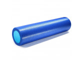 Ролик для йоги полнотелый 2-х цветный, 45х15x15см Sportex PEF45-A синий\голубой