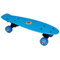 Скейтборд пластиковый 41x12cm Sportex E33084 синий (SK402)