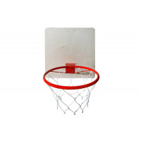 Кольцо баскетбольное с сеткой КМС D29,5 см