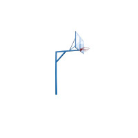 Стойка баскетбольная стационарная Г - образная, уличная, вынос 1,6 м Ellada М181