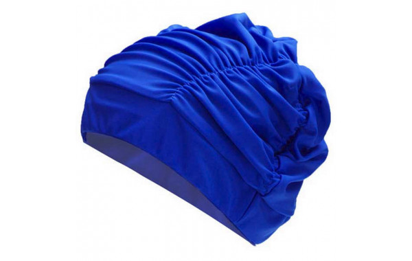 Шапочка для плавания Sportex текстильная (лайкра) (синяя) F11780 600_380