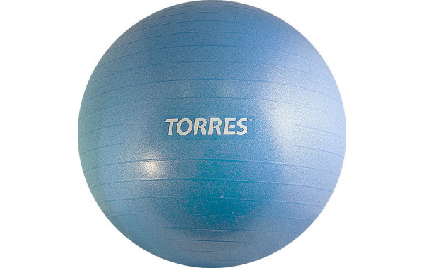 Мяч гимнастический d75 см Torres с насосом AL121175BL голубой 600_380