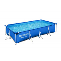 Каркасный бассейн прямоугольный 400х211х81см Bestway Steel Pro 56405