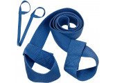 Ремень-стяжка универсальная для йога ковриков и валиков Sportex B31604 (синий)