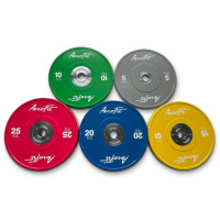 Бамперный диск для кроссфита 5 кг AeroFit AFBDC5 серый