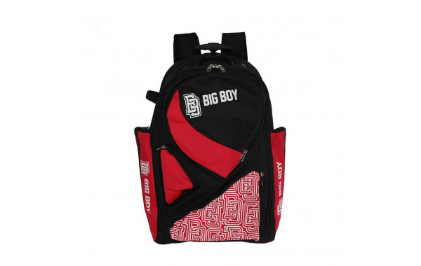 Рюкзак на колесах Elite Line Junior, полиэстер Big Boy BB-BACKPACK-EL-RD черно-красно-белый 600_380
