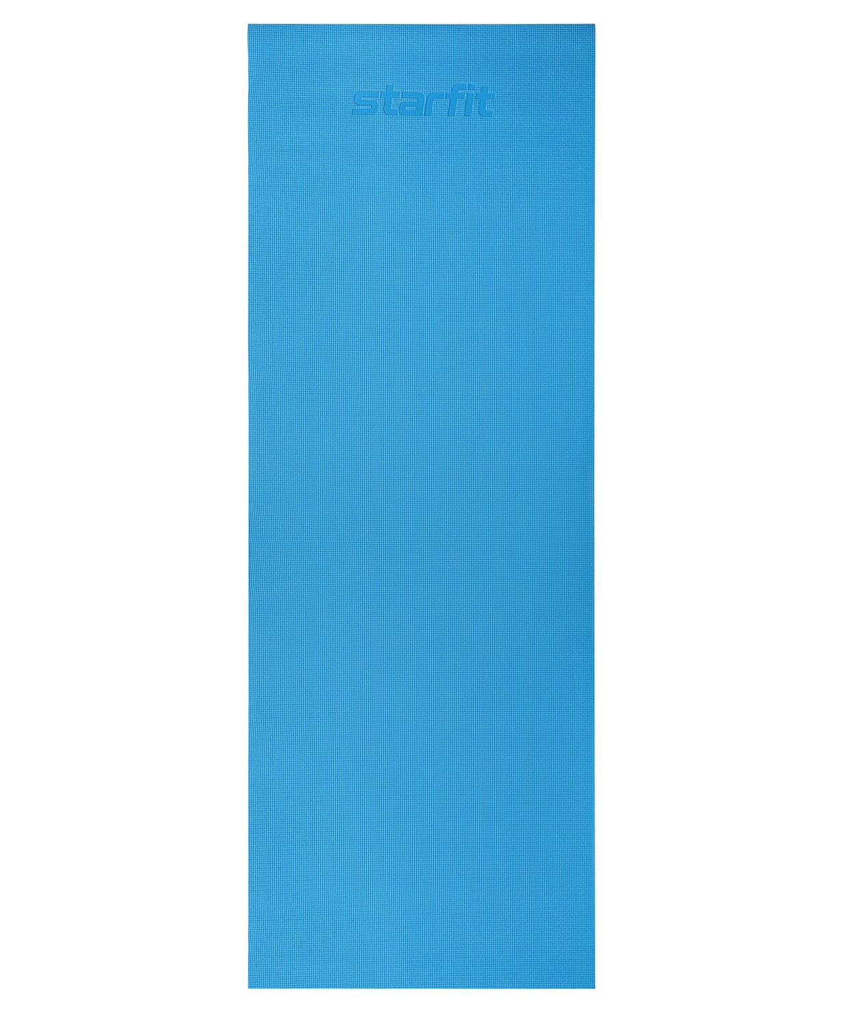 Коврик для йоги и фитнеса Star Fit FM-101, PVC, 183x61x0,3 см, синий 1230_1479