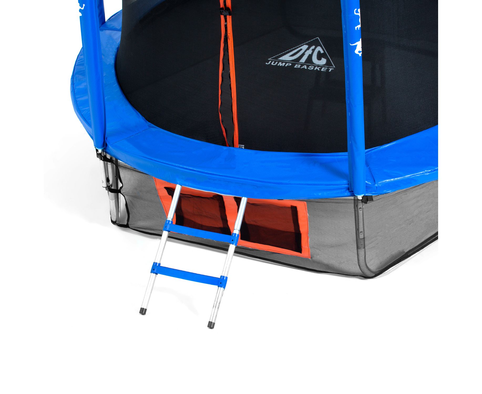 Батут DFC Jump Basket 10ft внутр.сетка, лестница (305cм) 10FT-JBSK-B 1834_1500