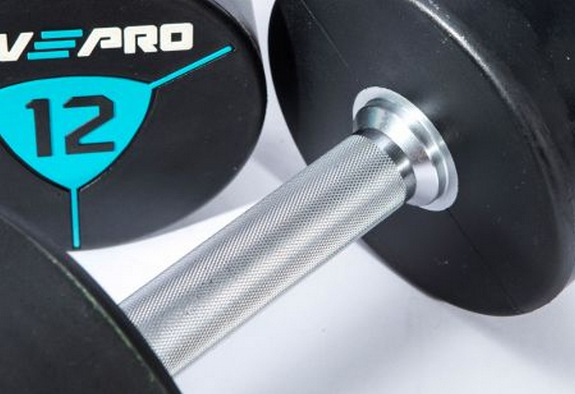 Гантели в уретане 22 кг Live Pro Premium Urethane Dumbbells LP8000-22 1165_800