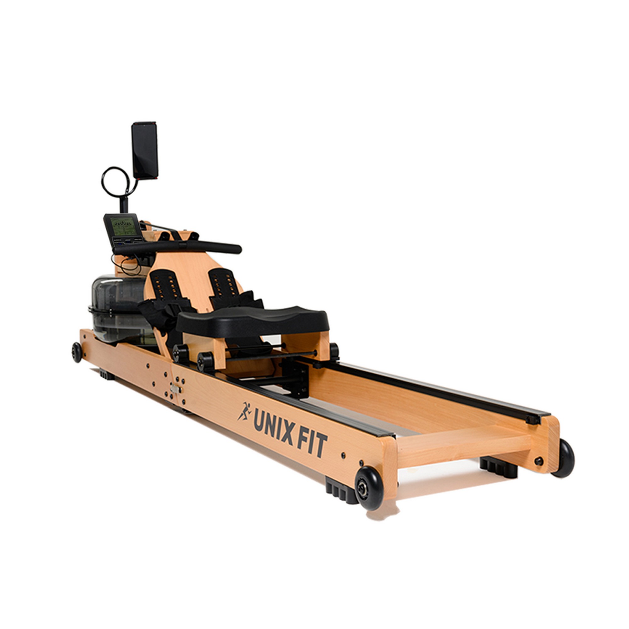 Гребной тренажер UnixFit Wood Rower Light RM9000PLW 2000_2000
