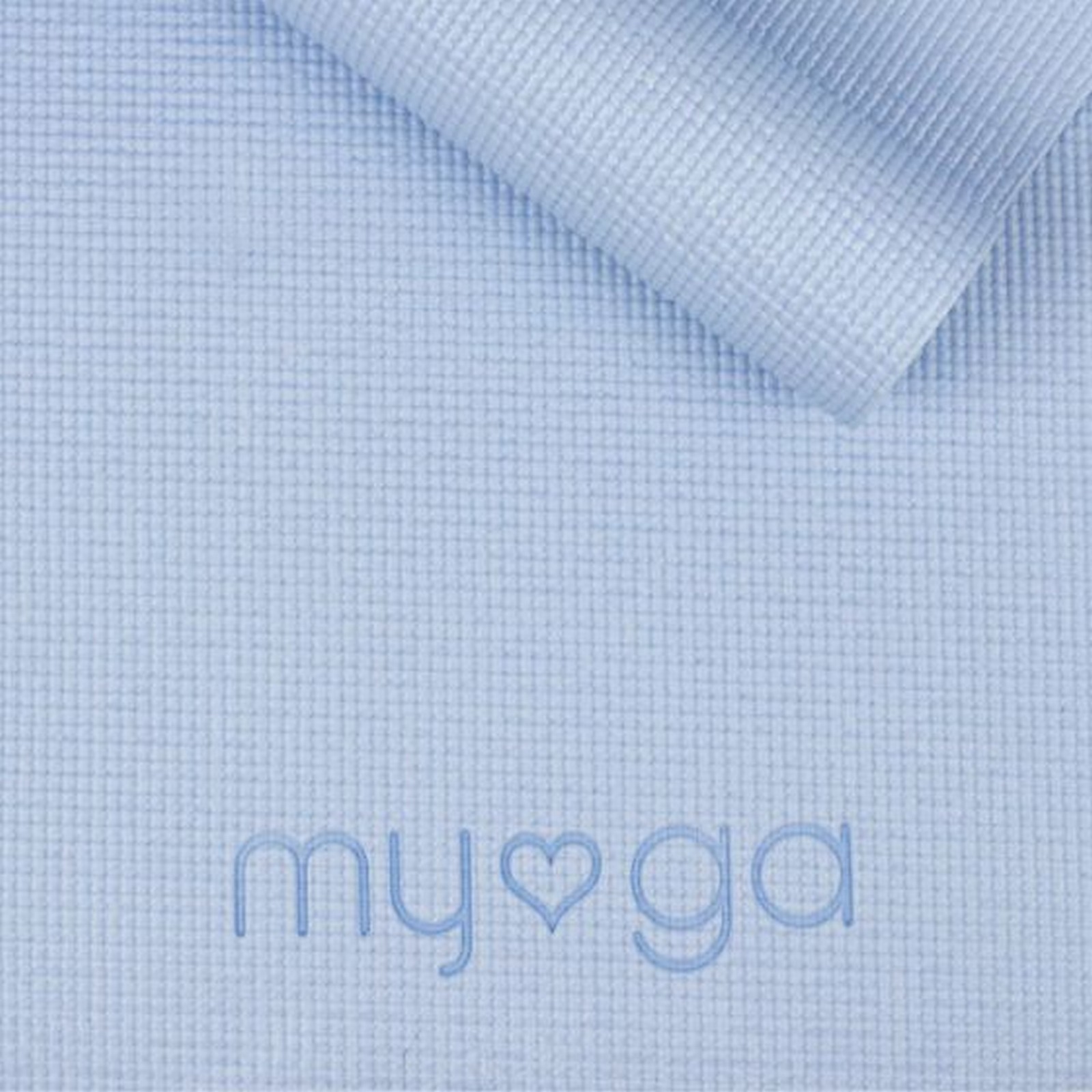 Коврик для йоги 173х61х0,4см Myga Yoga Mat RY1464 голубой 1600_1600