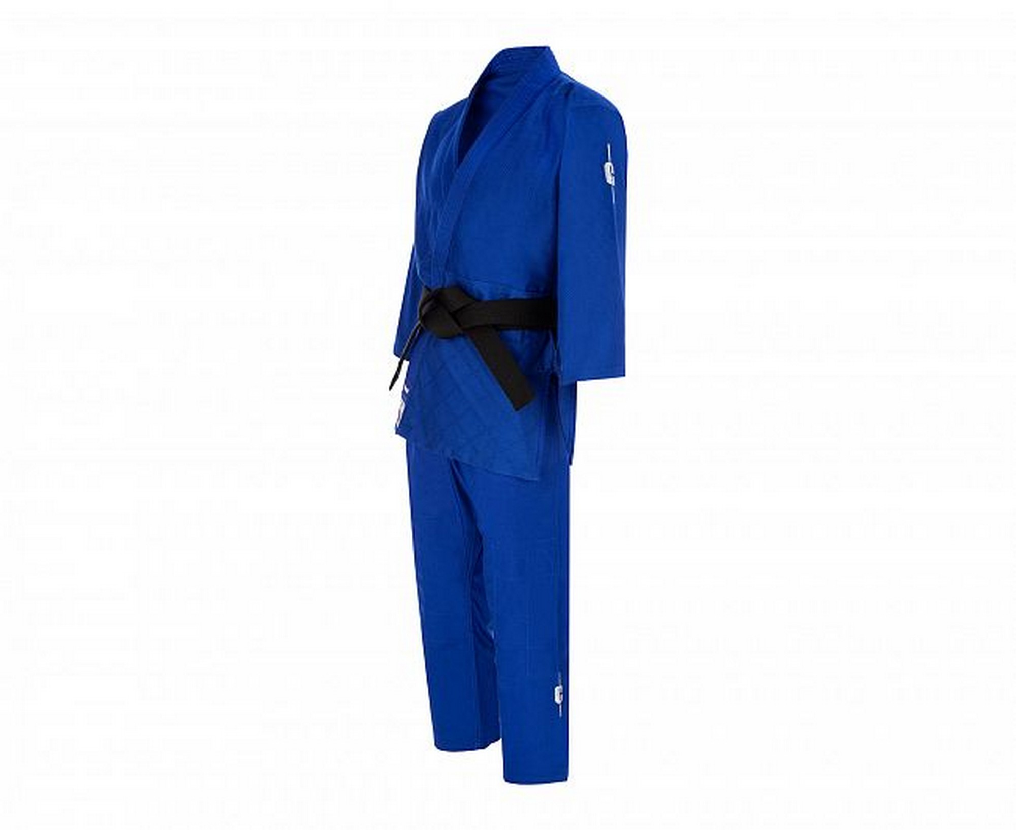 Кимоно для дзюдо подростоковое Clinch Judo Silver FDR C333 синий 2000_1634