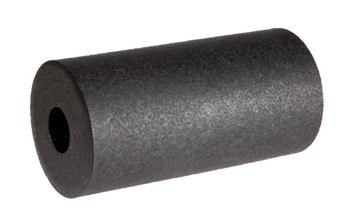 Массажный ролик 15x5,5см TOGU Blackroll 410030 средняя жесткость, черный 1200_759