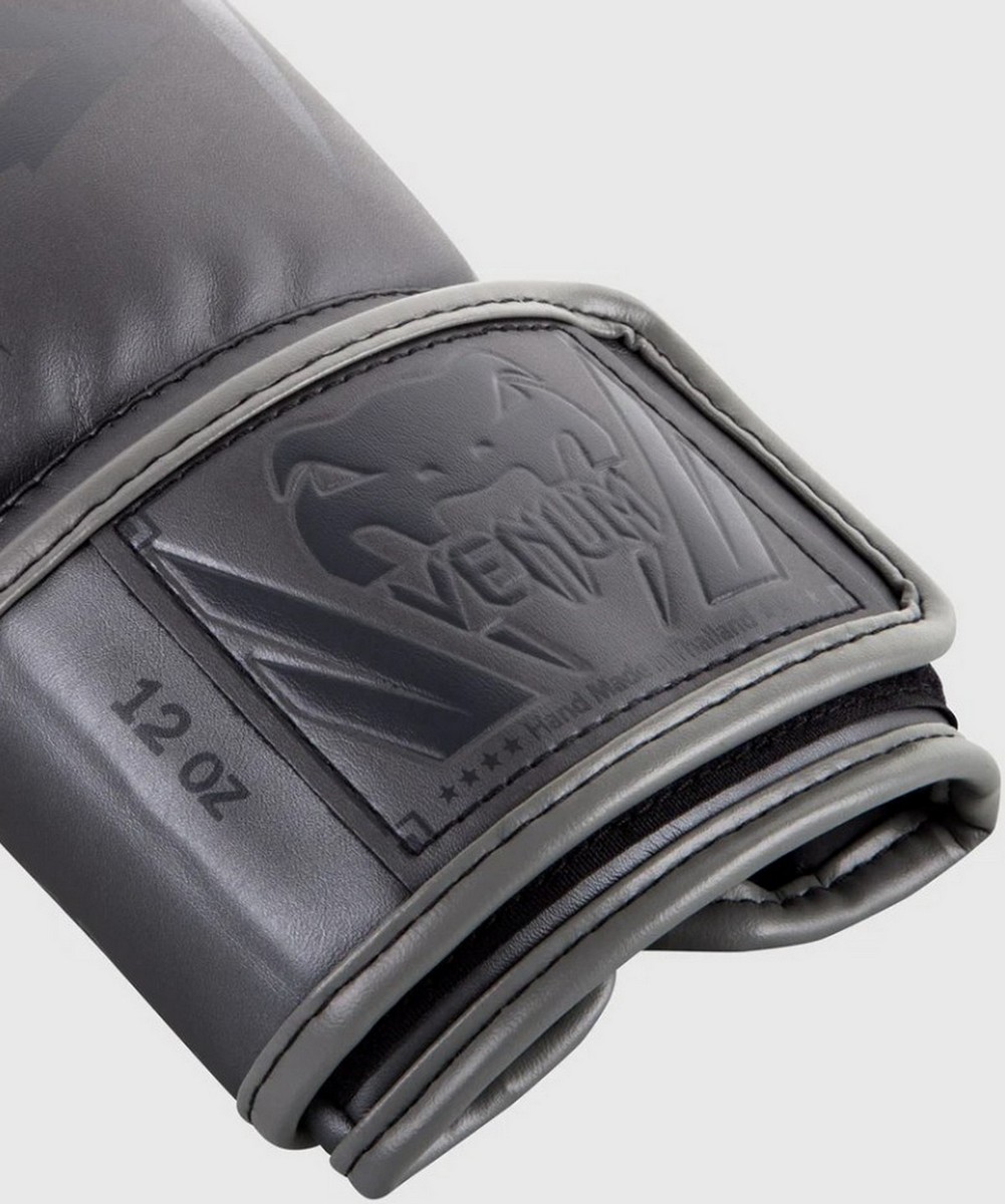 Перчатки Venum Elite 0984-432-14oz серый\серый 1001_1200