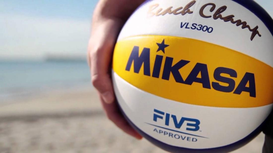 Мяч волейбольный пляжный Mikasa VLS300 1100_618