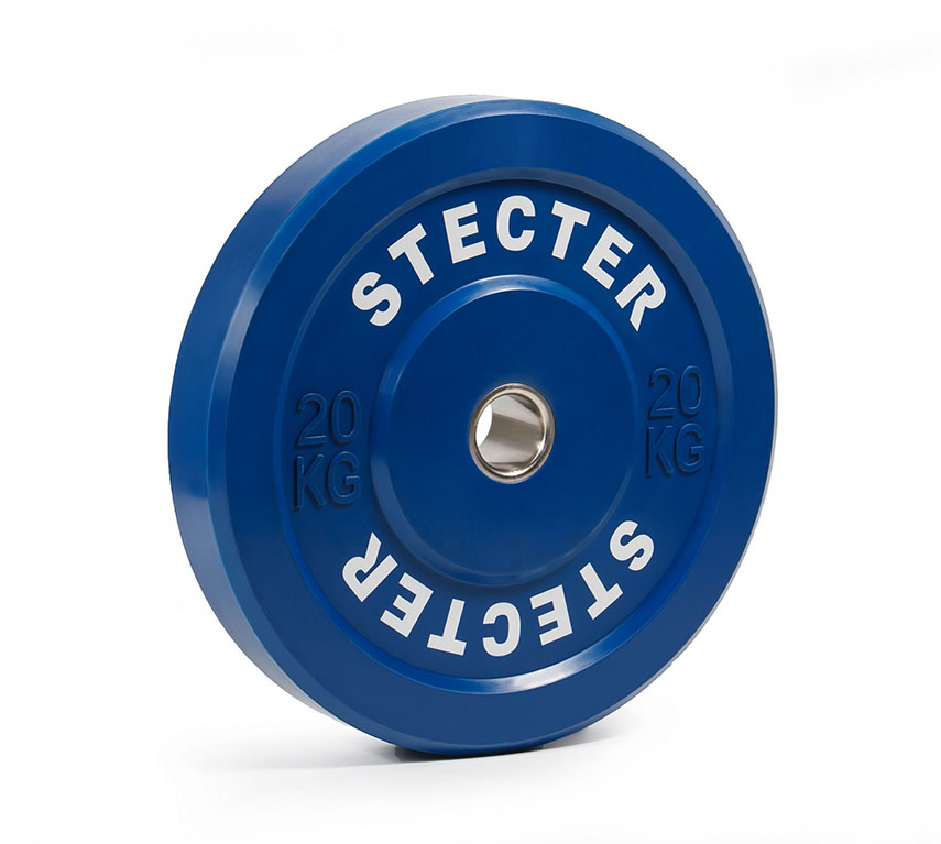 Диск тренировочный Stecter D50 мм 20 кг (синий) 2194 855_767