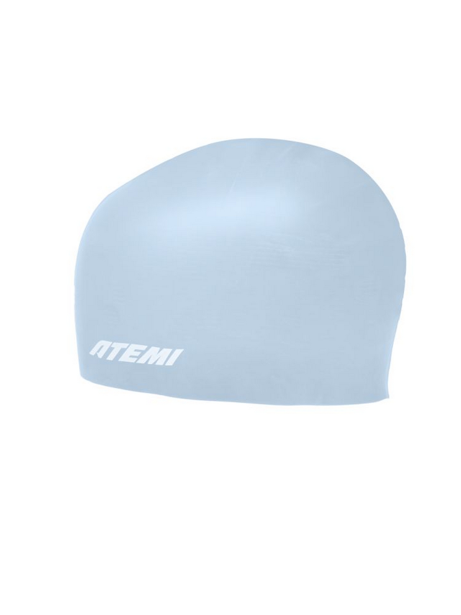 Шапочка для плавания Atemi light silicone cap Light blue FLSC1LBE голубой 1500_2000