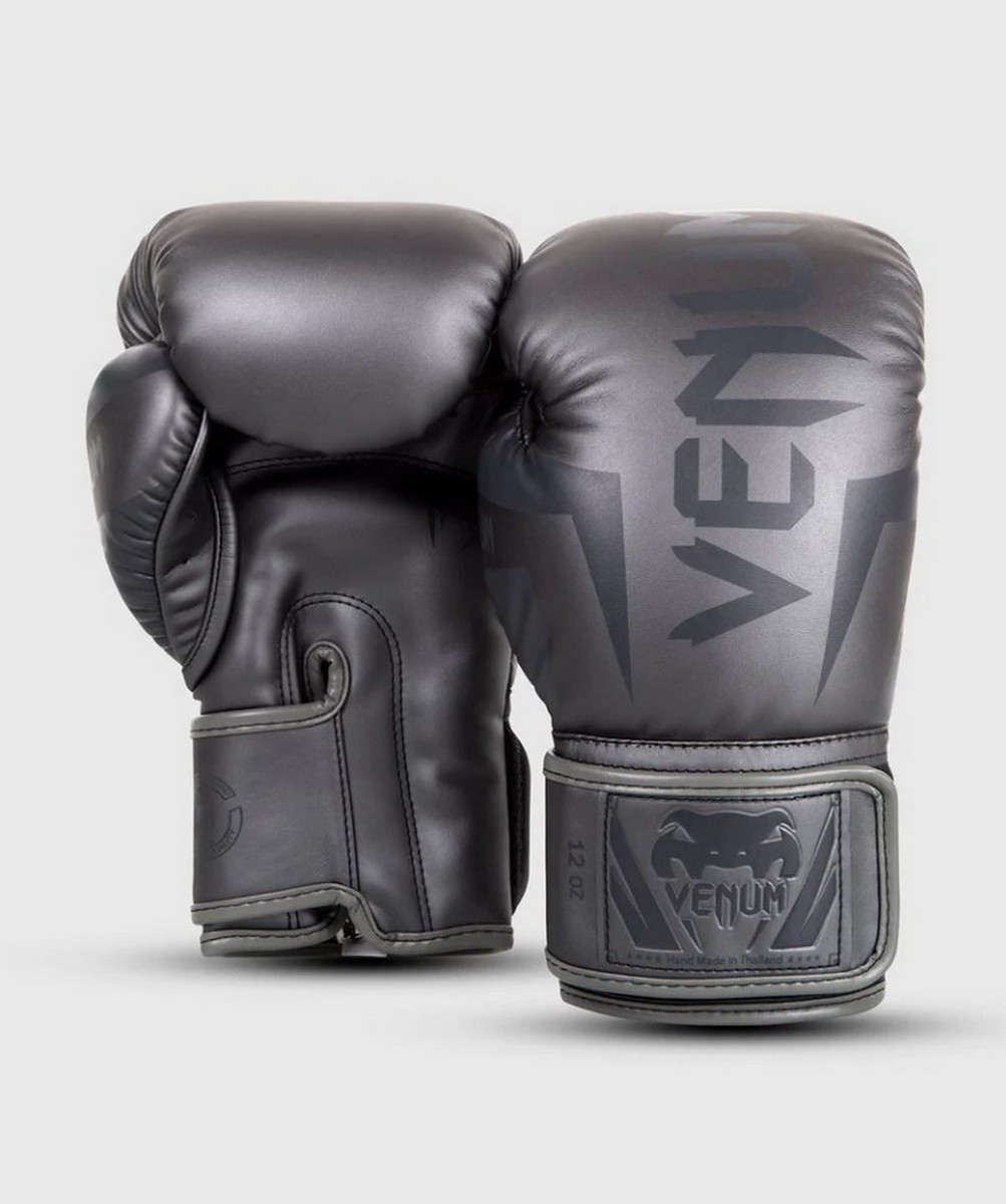 Перчатки Venum Elite 0984-432-14oz серый\серый 1003_1200