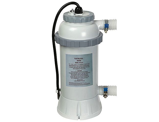 Проточный водонагреватель, для бассейнов до 457см, D1,25" Intex 28684 650_500