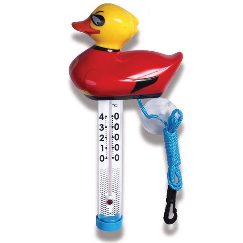 Термометр-игрушка Супер утка Kokido для измерения температуры воды в бассейне AQ22066 800_800