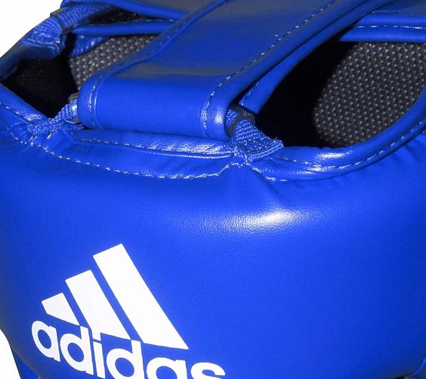 Шлем боксерский Adidas Hybrid 50 Head Guard adiH50HG синий 621_553