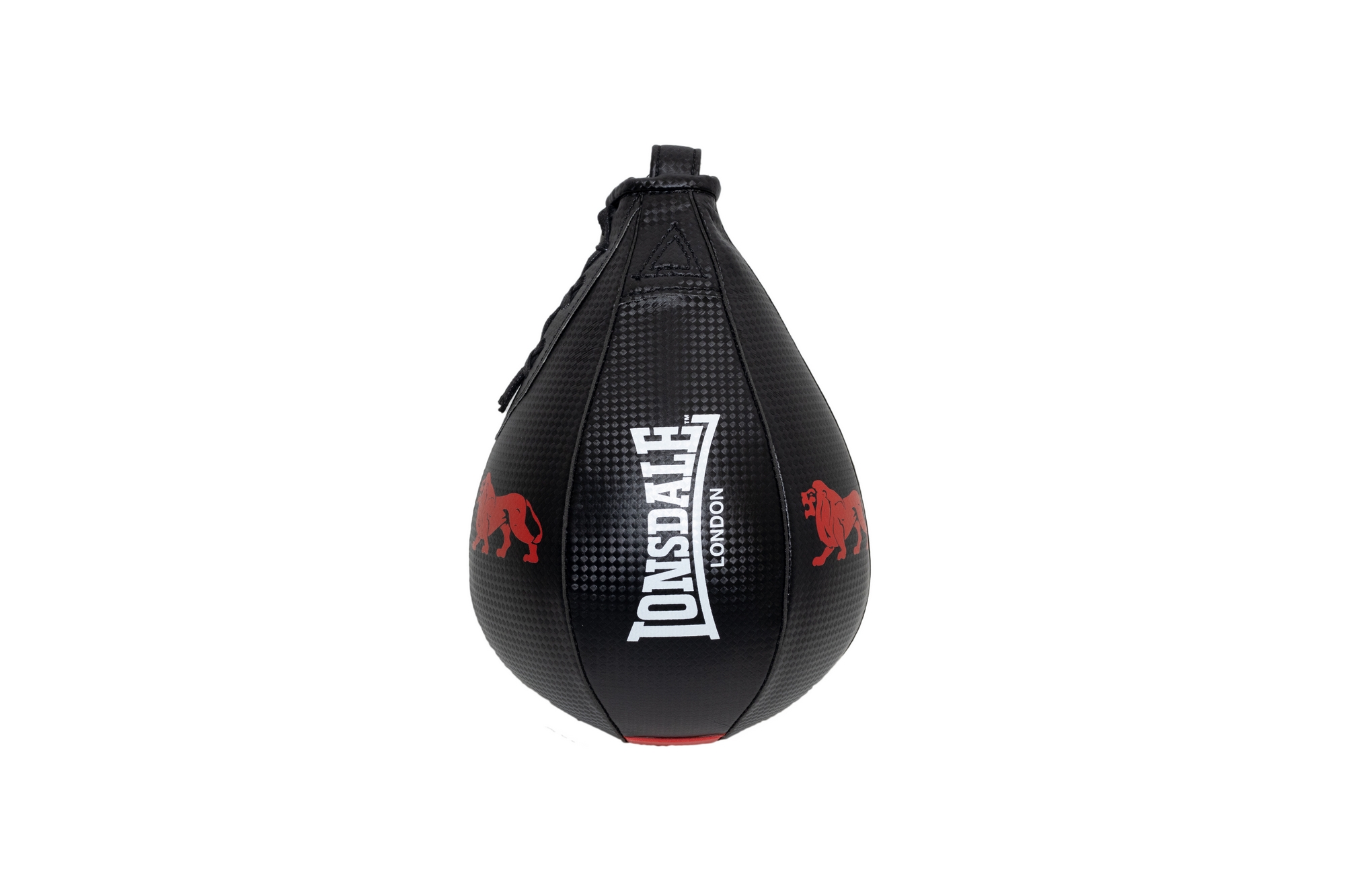 Груша скоростная 23x15см Lonsdale Bullet 160081 черный 2000_1333