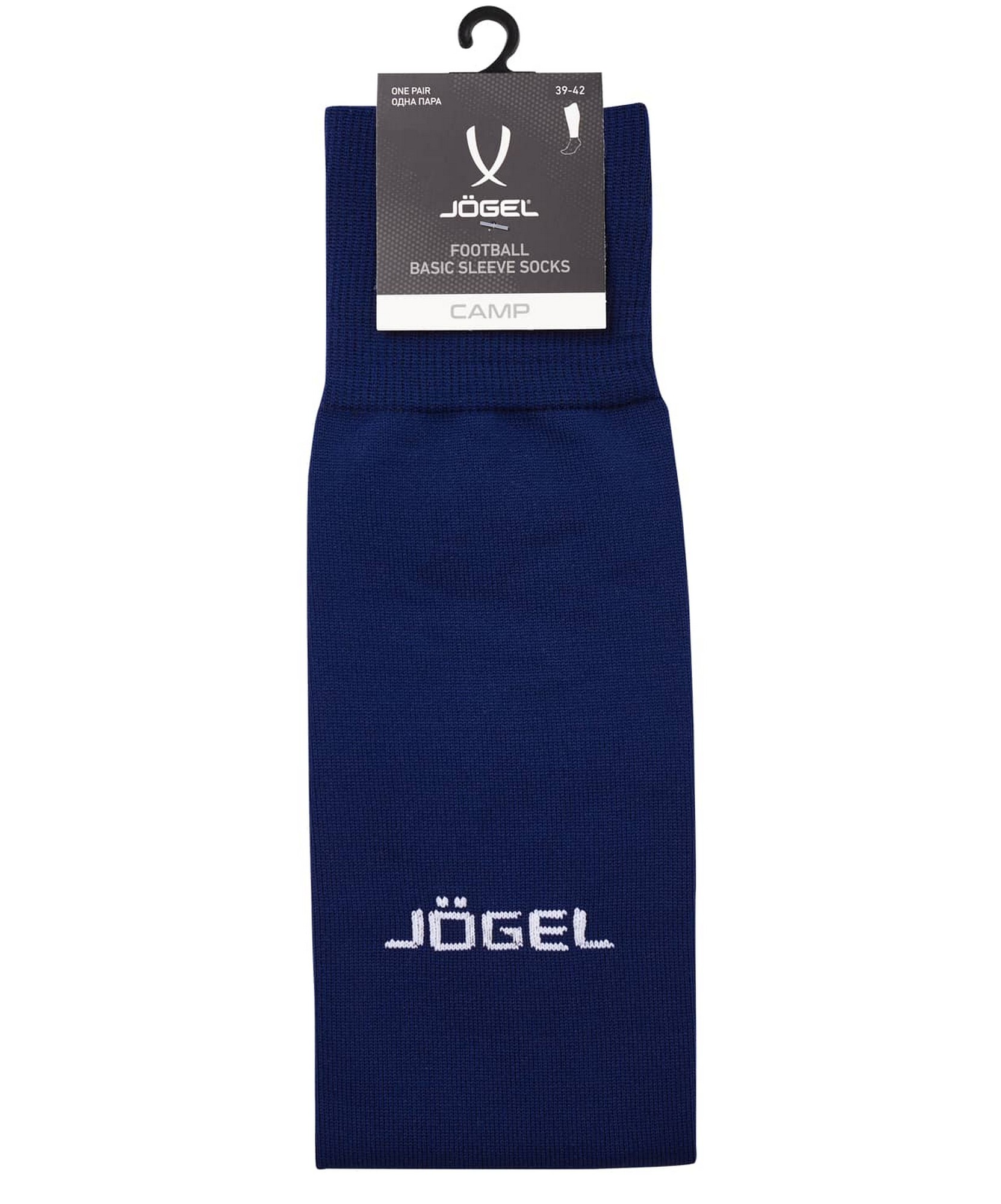 Гетры футбольные Jogel Camp Basic Sleeve Socks, темно-синий\белый 1663_2000