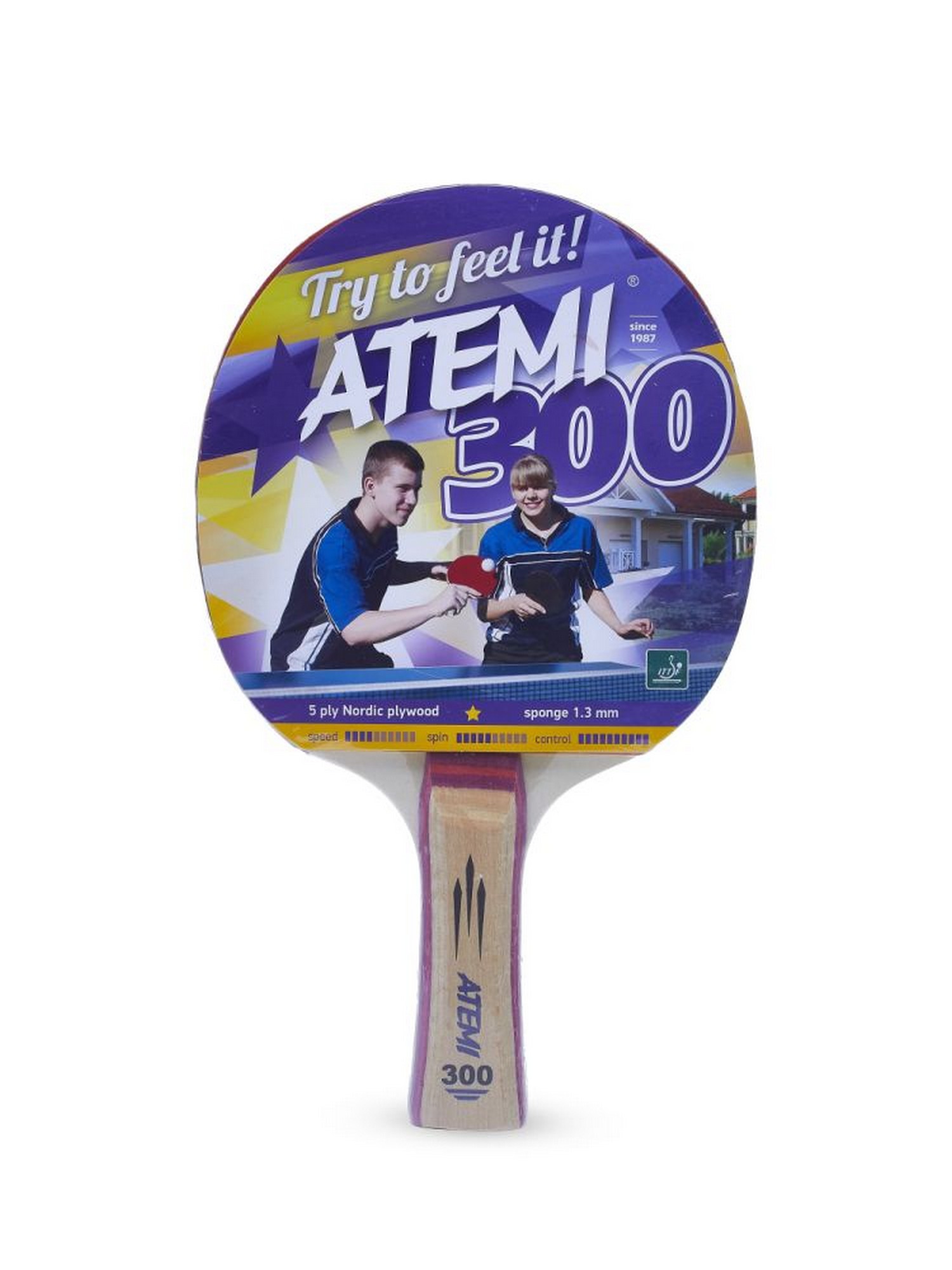 Ракетка для настольного тенниса Atemi 300 CV 1500_2000