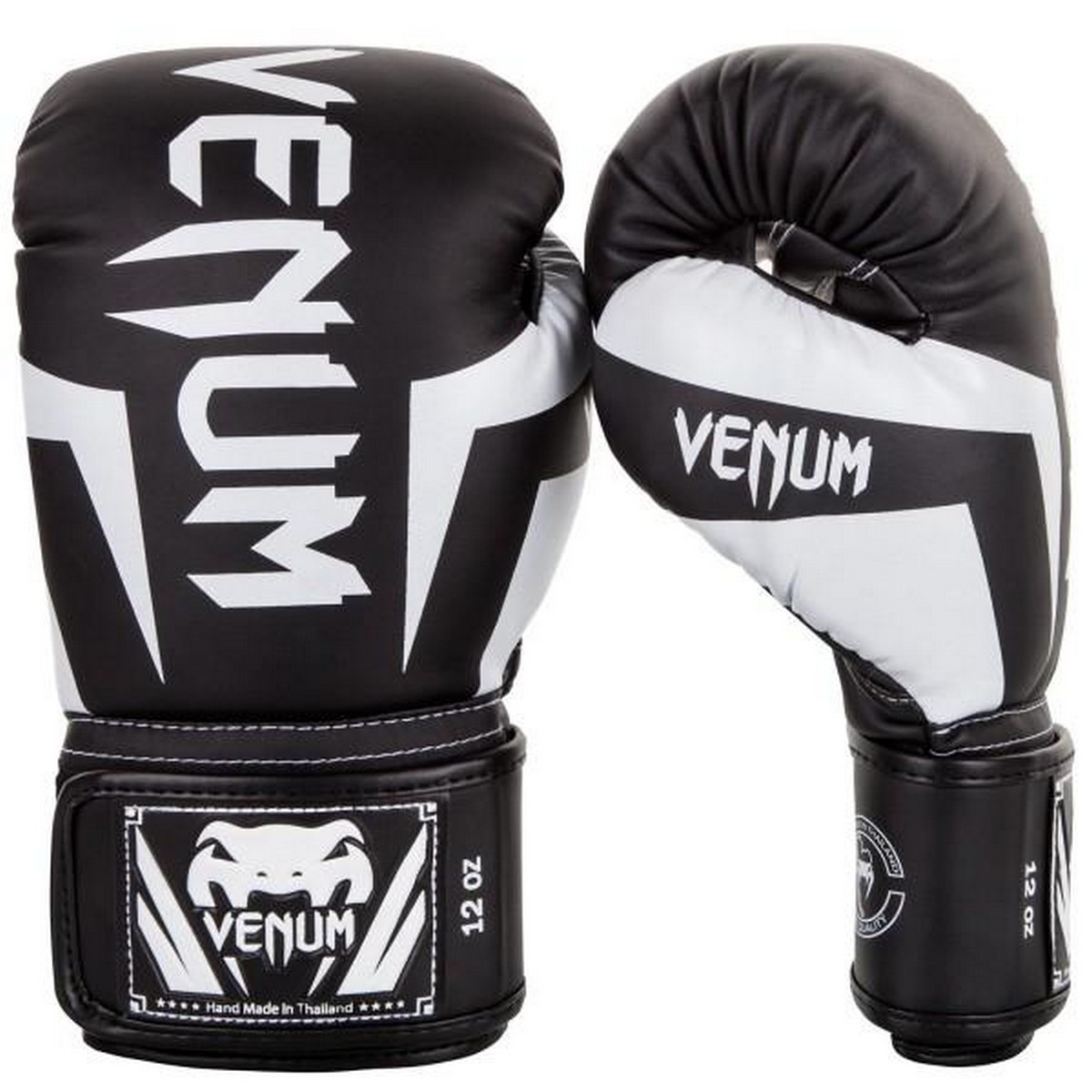 Перчатки Venum Elite 0984-108-16oz черный\белый 1200_1200