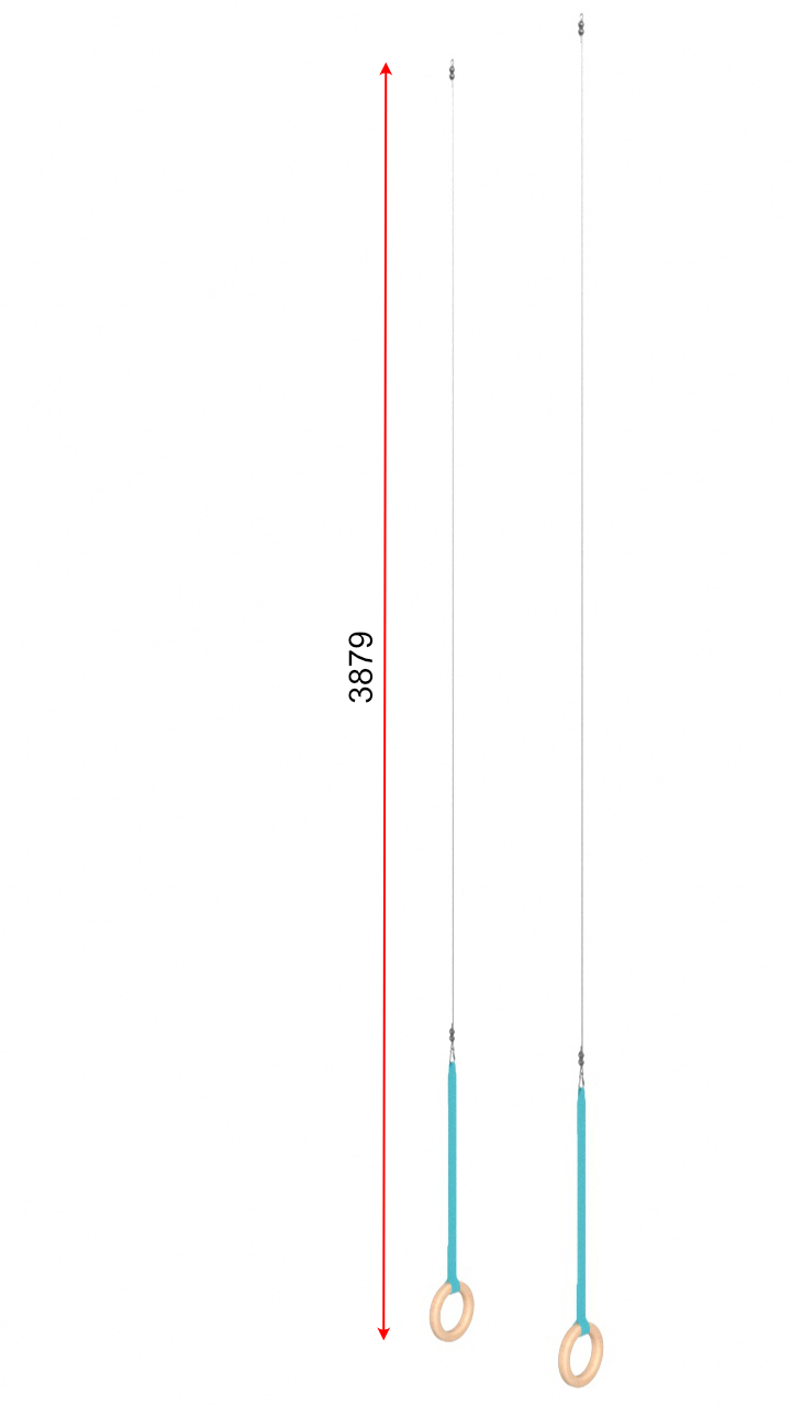 Гимнастические кольца  d=180 мм с тросом 3 м Glav 04.402.5 720_1280